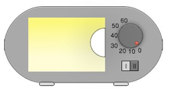 State machine of a simple microwave oven